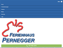 Tablet Screenshot of ferienhaus-pernegger.at